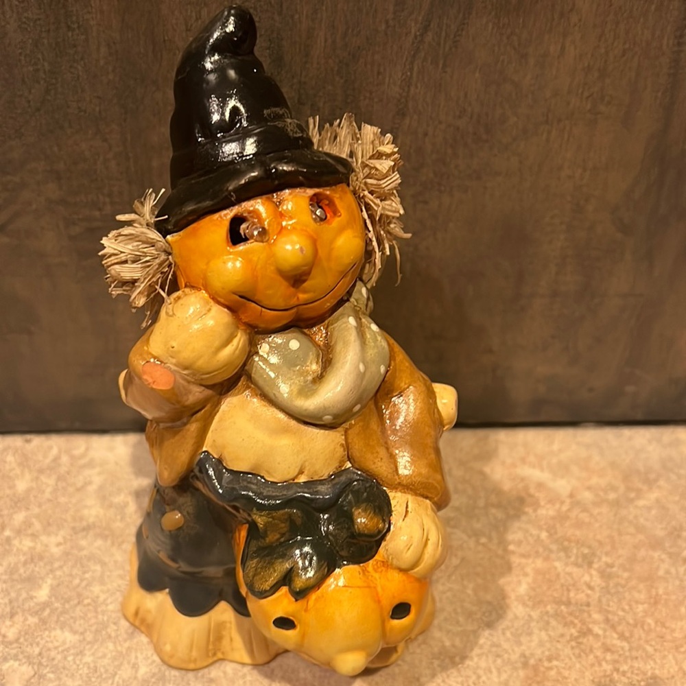 Vintage Halloween scare crow